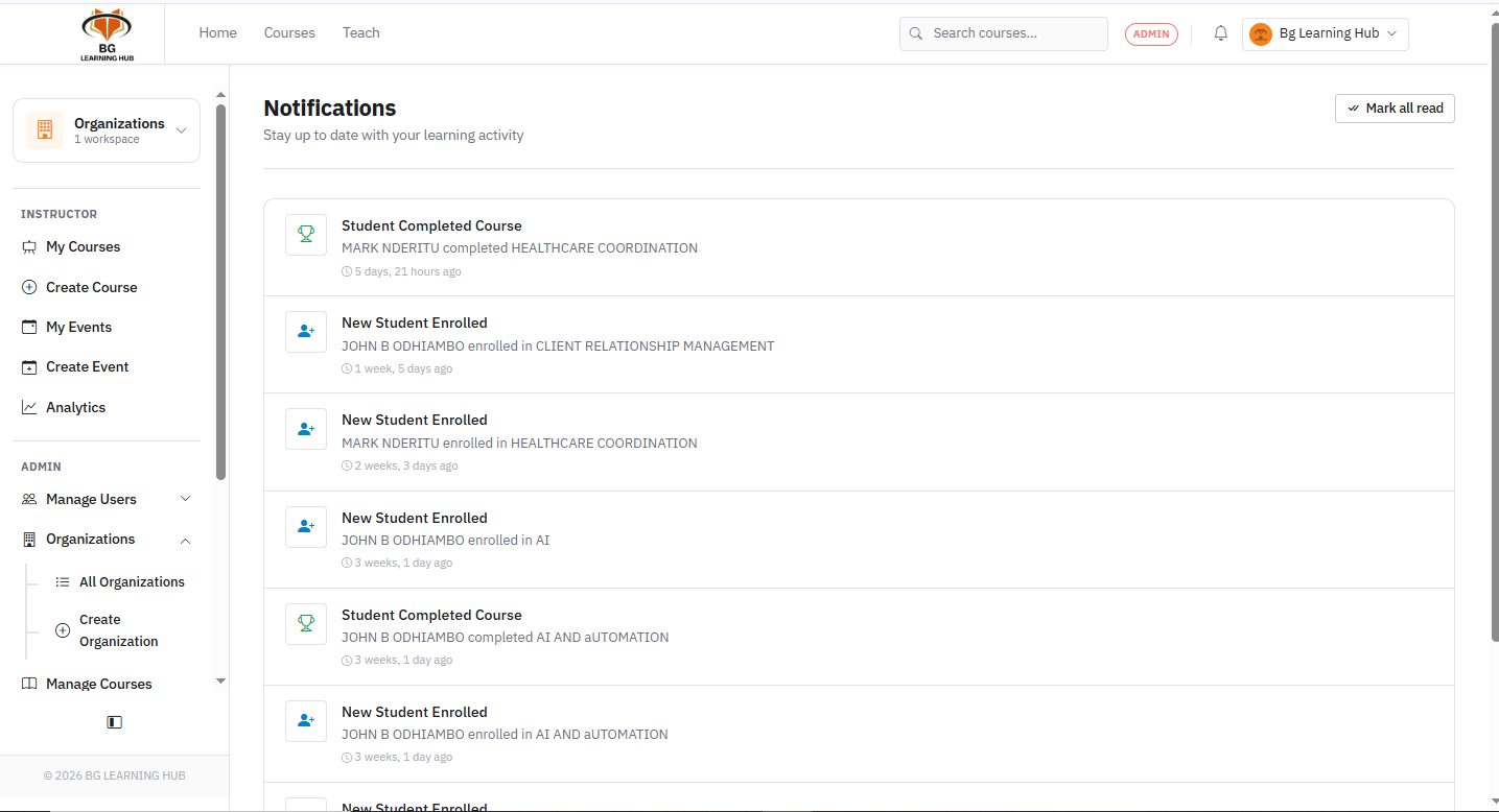 Notifications